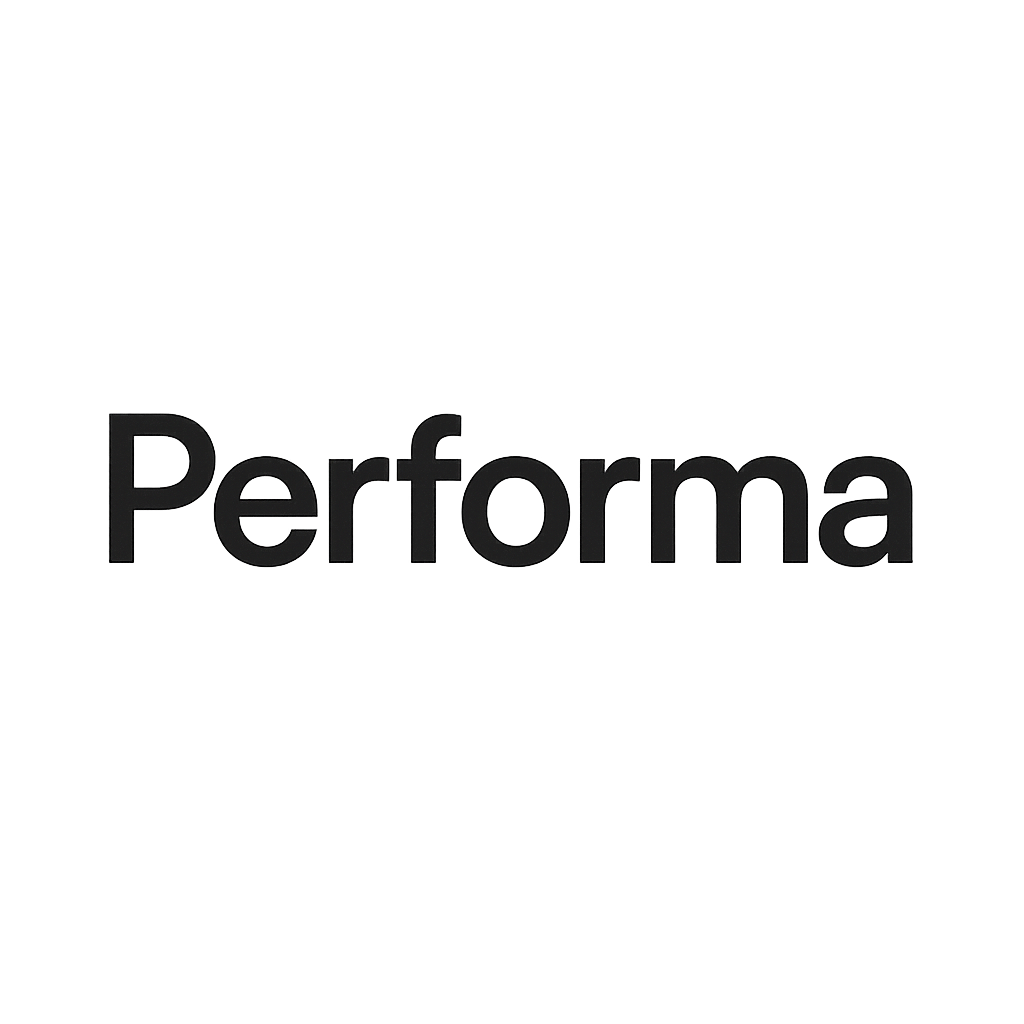 Performa logotyp