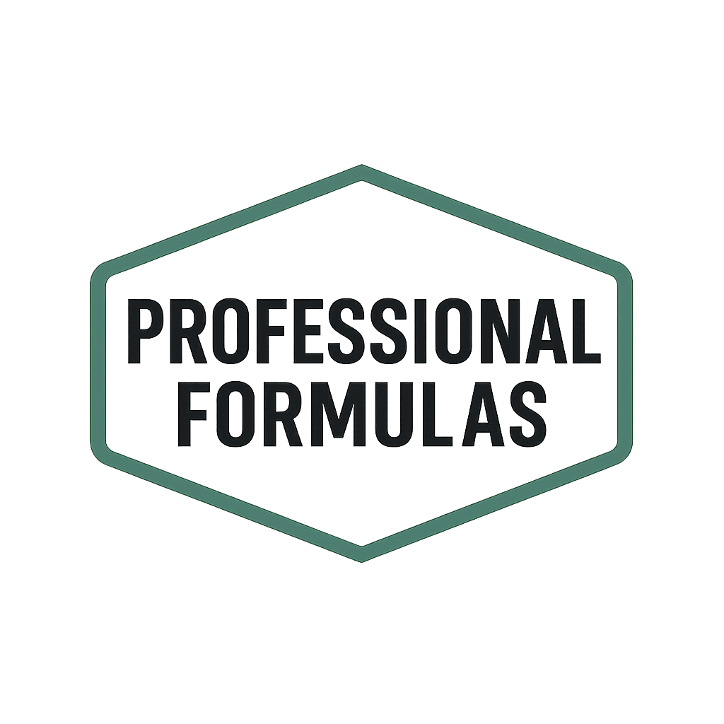 Professional Formulas logotyp