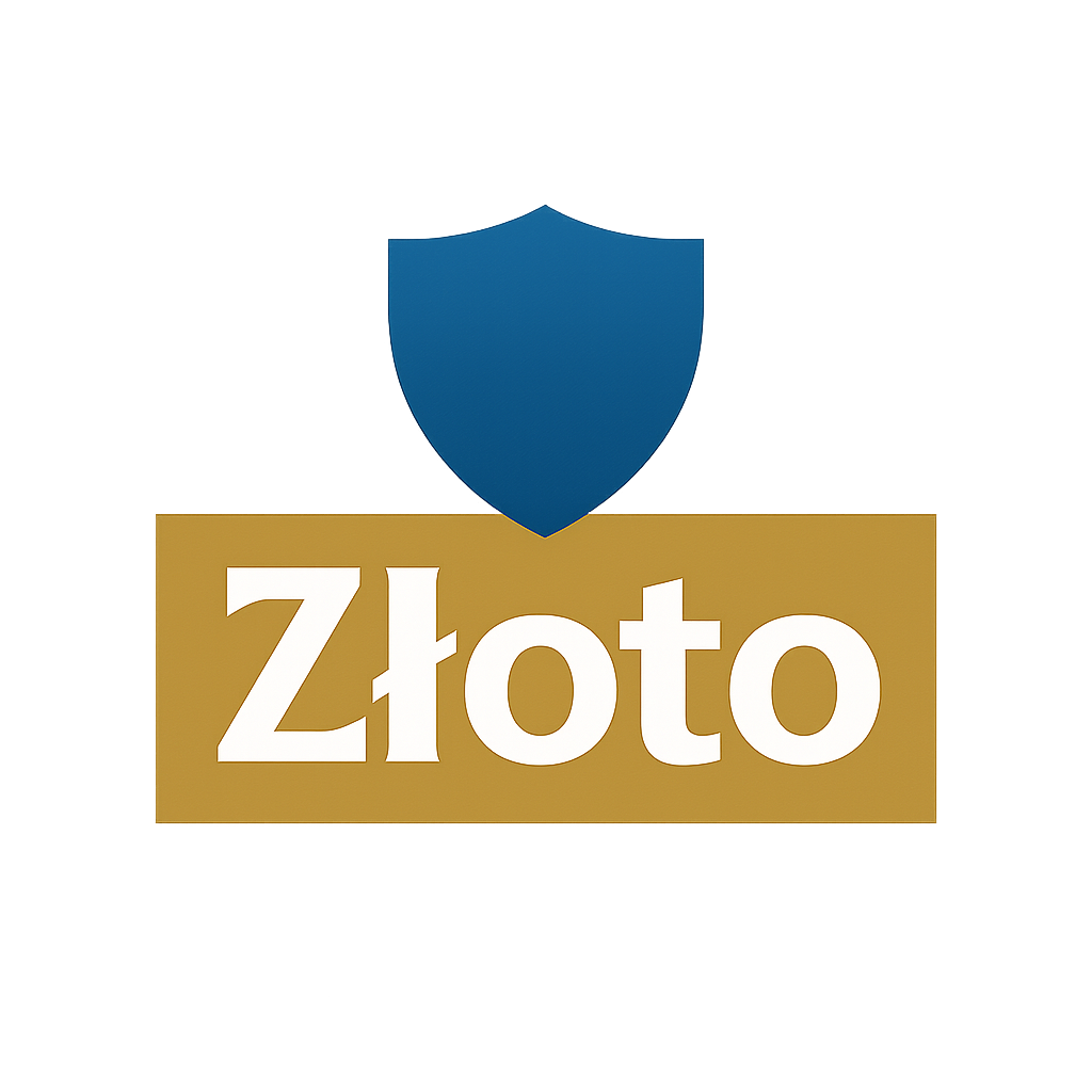 Złoto logotyp