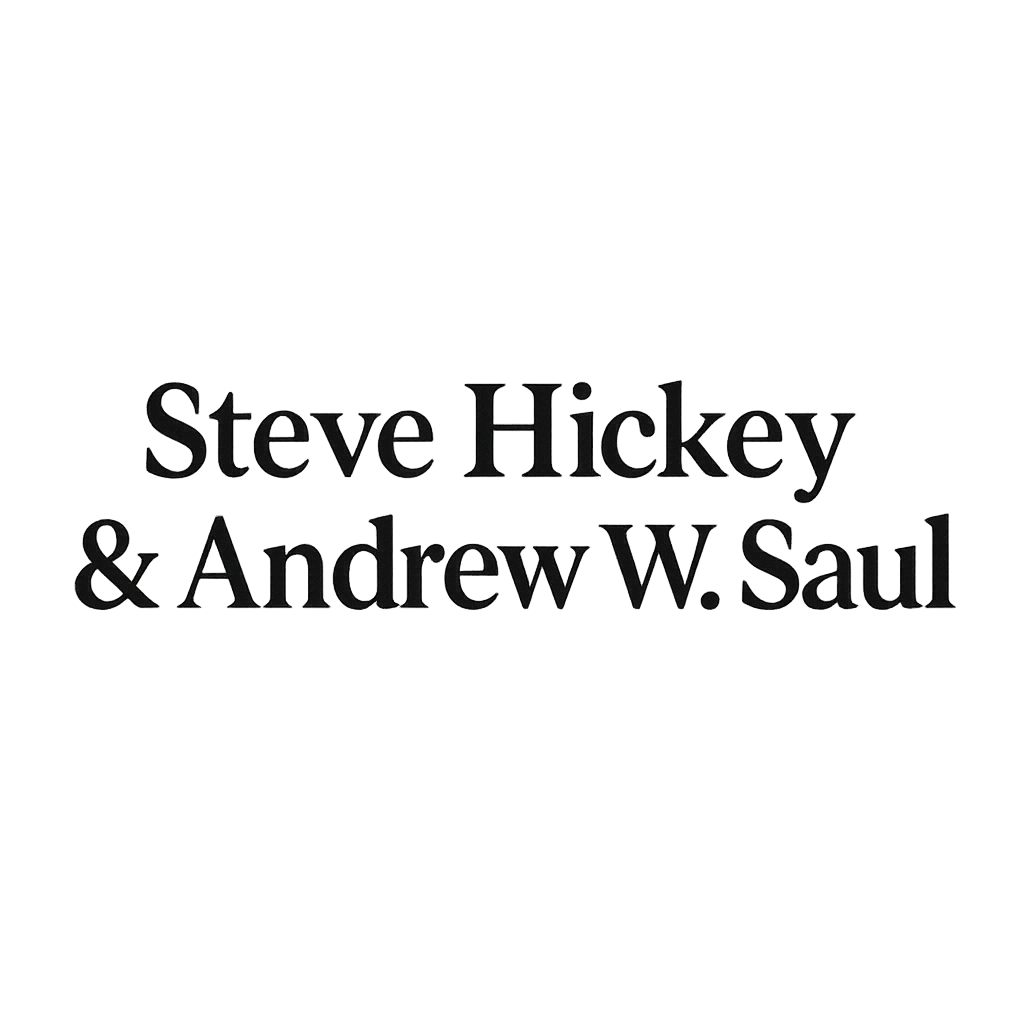 Steve Hickey & Andrew W. Saul logotyp