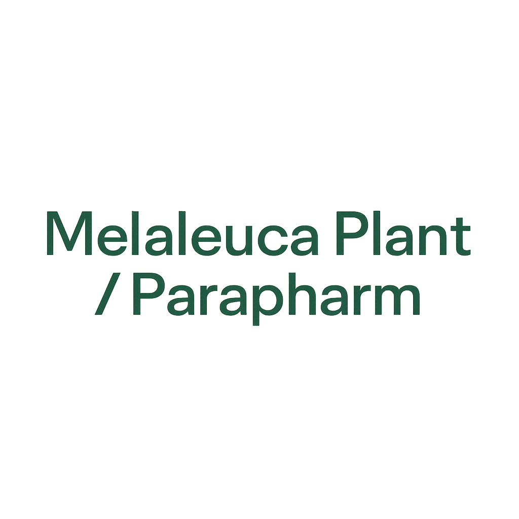 Melaleuca Plant / Parapharm logotyp