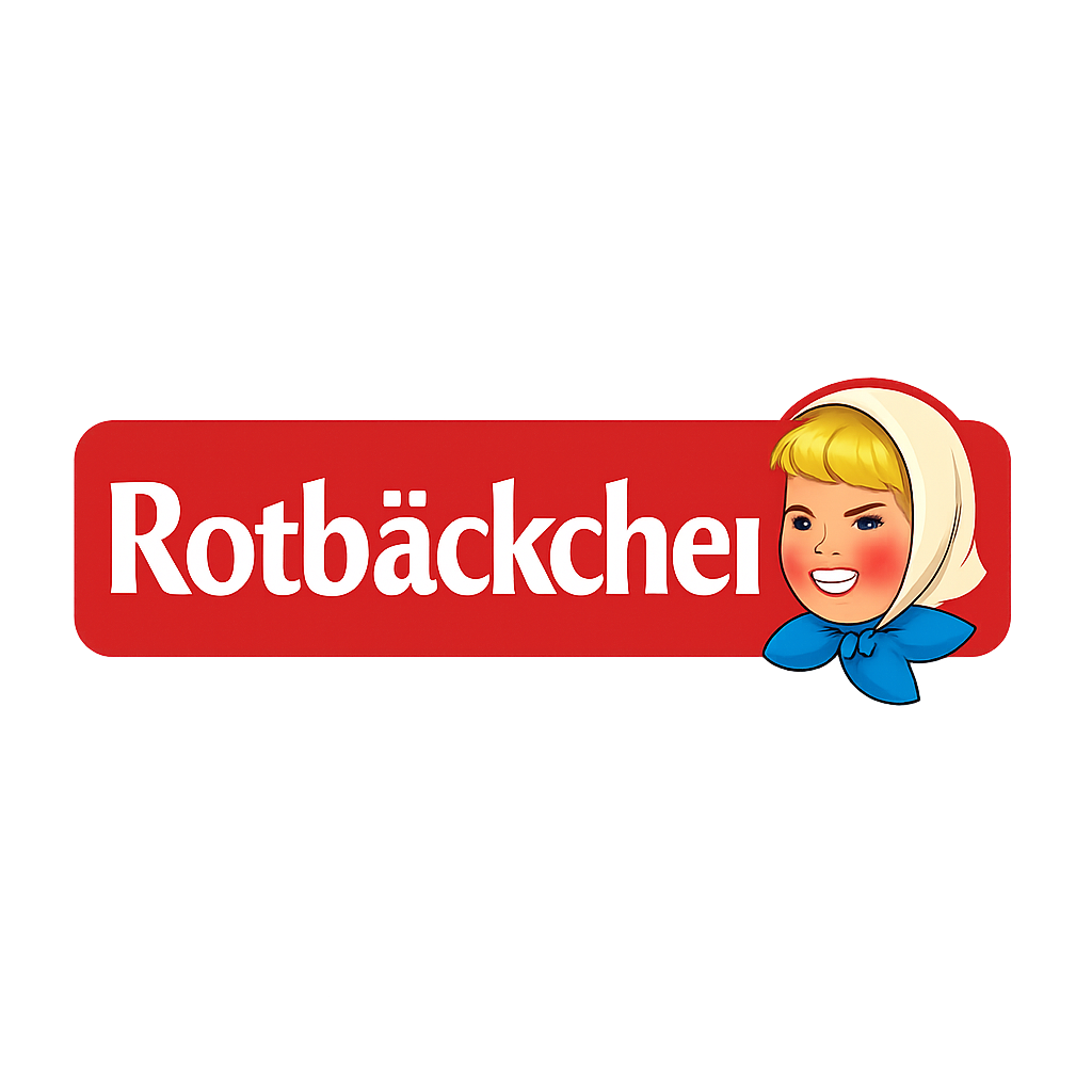 Rotbäckchen logotyp