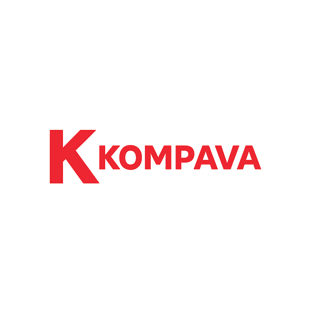 KOMPAVA logotyp