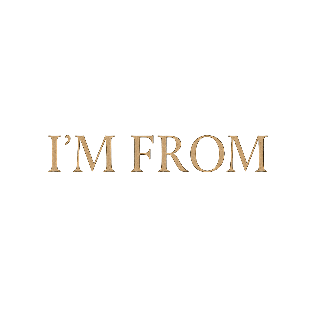 I'M FROM logotyp