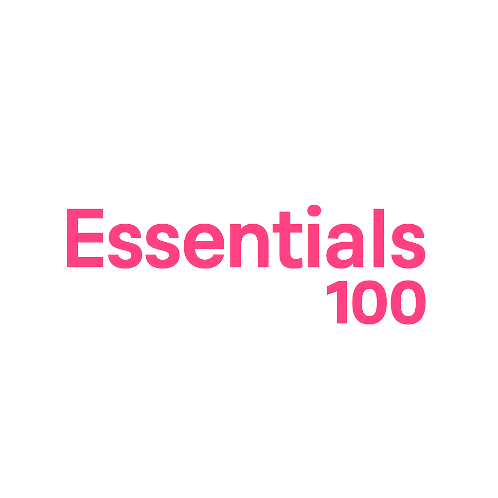 Essentials 100 logotyp