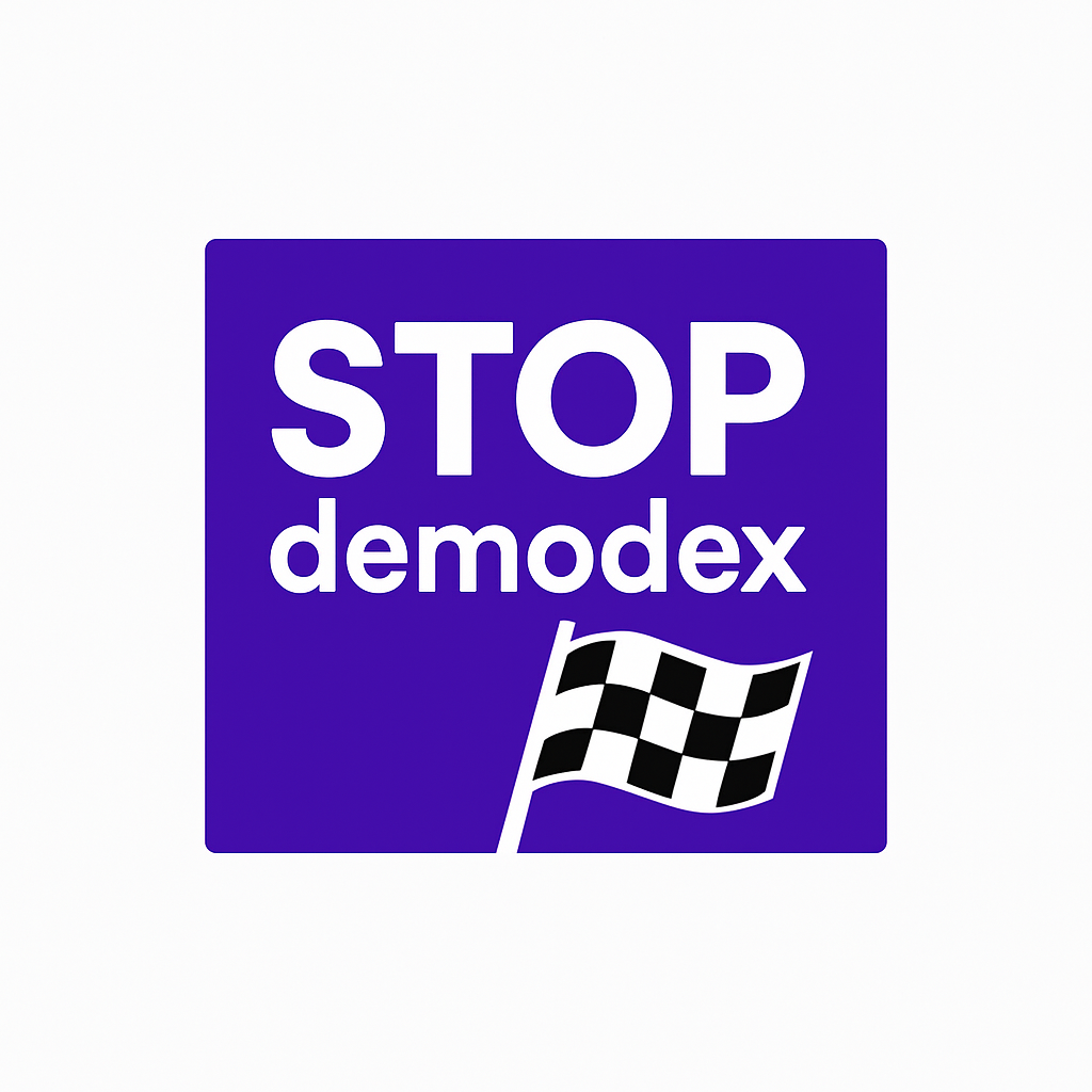 Stop Demodex logotyp