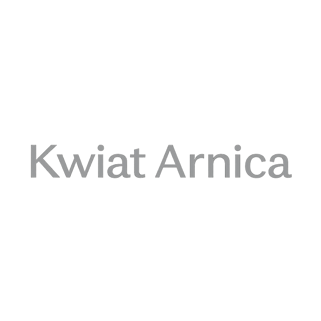 Kwiат Arnica logotyp