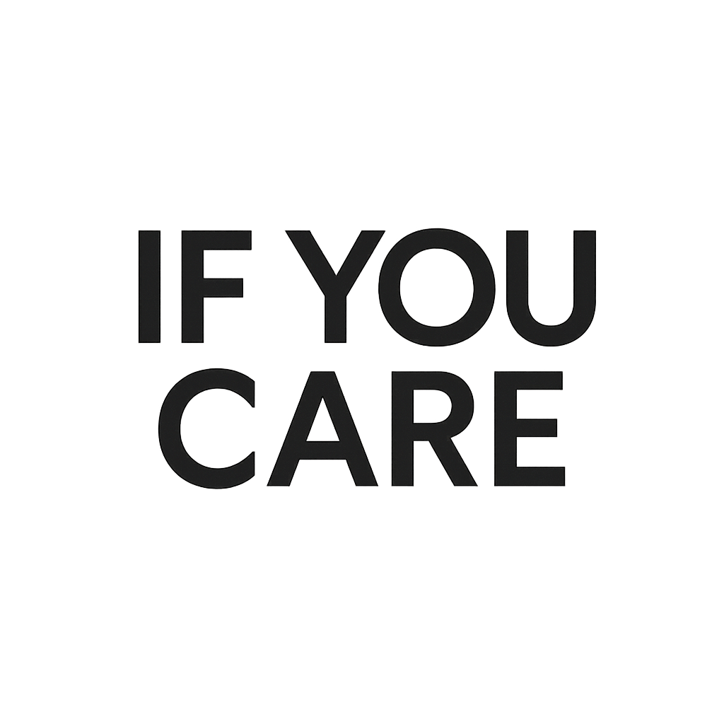 If You Care logotyp