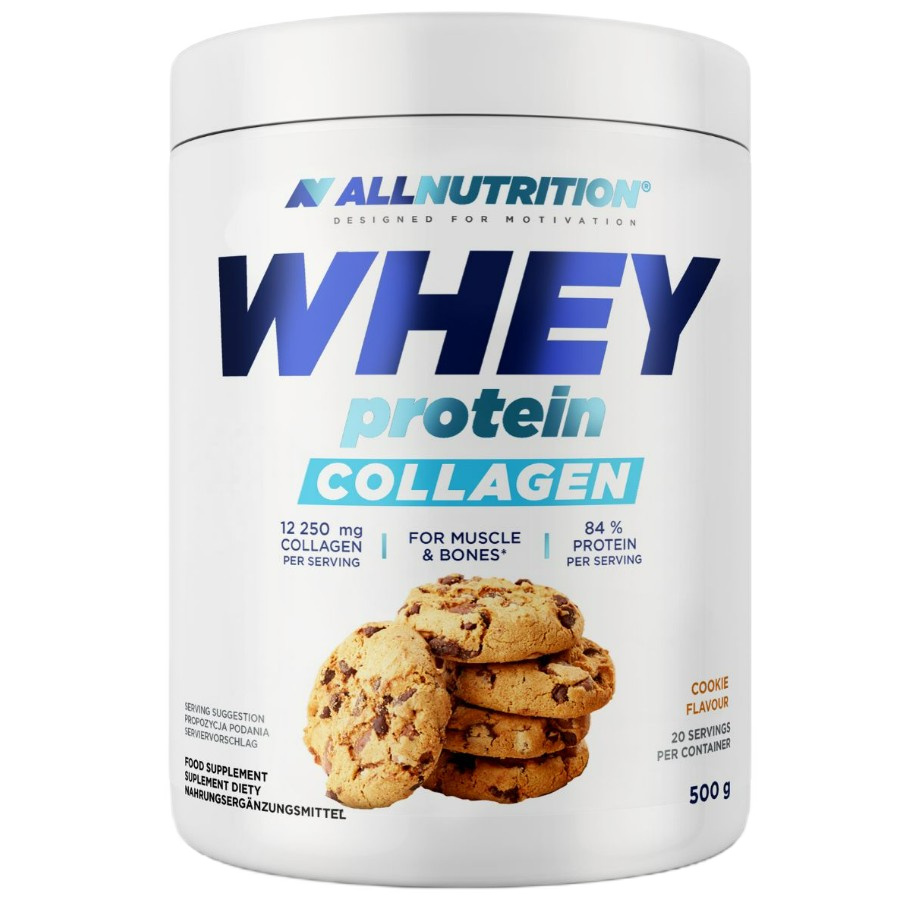 Allnutrition Vassleprotein med kollagen