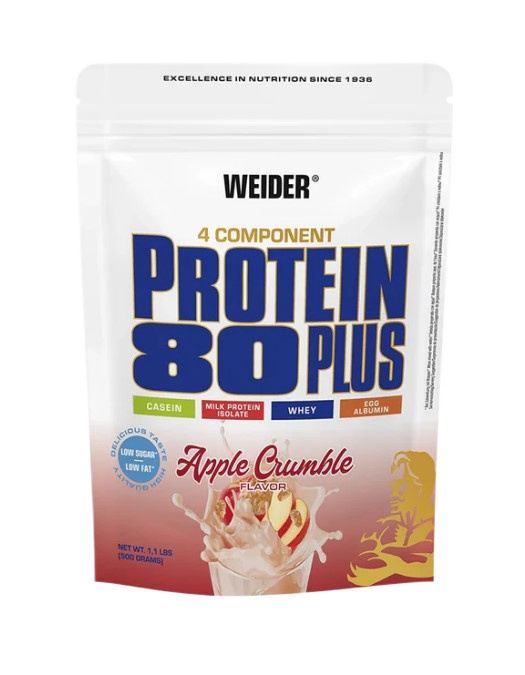 Weider Protein 80 Plus 4 komponenter