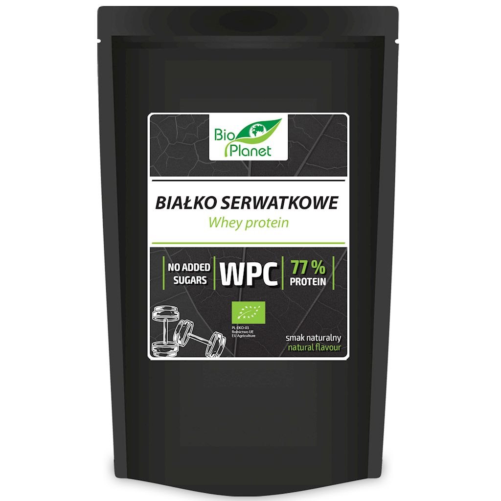 Bio Planet Ekologiskt vassleproteinkoncentrat WPC 77