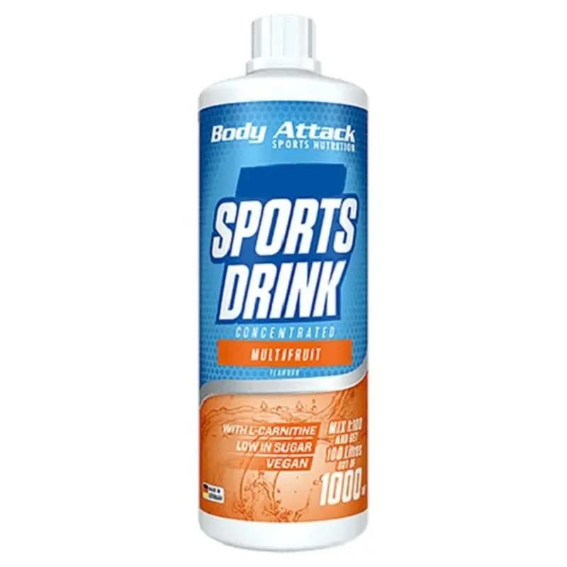 Body Attack - Koncentrerad sportdryck - 1000 ml