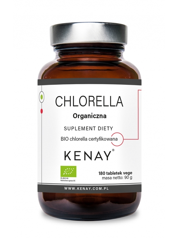 Kenay - Organic Chlorella - 180 tablets (90g net weight)