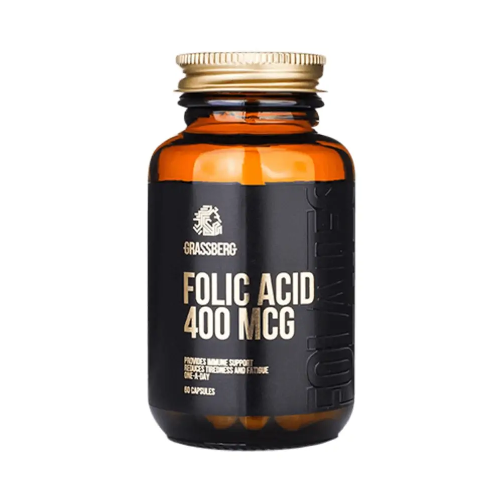 Grassberg - Folic Acid 400 mcg - Unflavoured