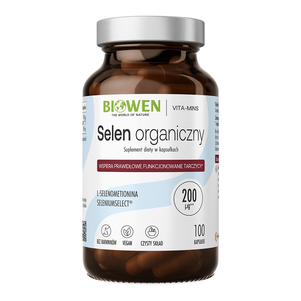 Biowen - Organic Selenium L-Selenomethionine - 100 Caps