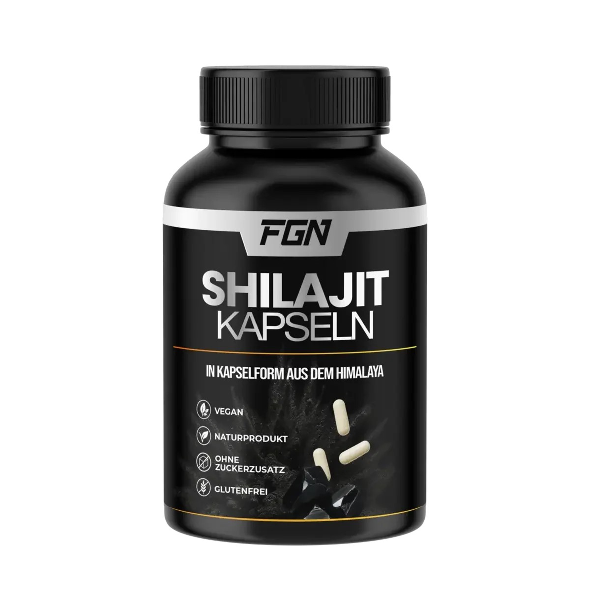 FGN - Shilajit Capsules - Herbal Supplement - 60 caps