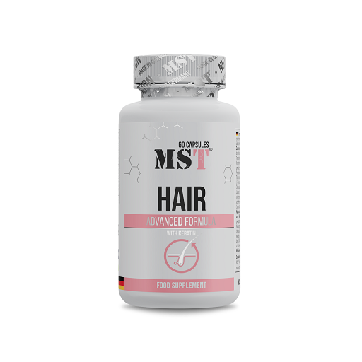 MST - Hair Advanced Formula with Keratin - 60 Caps