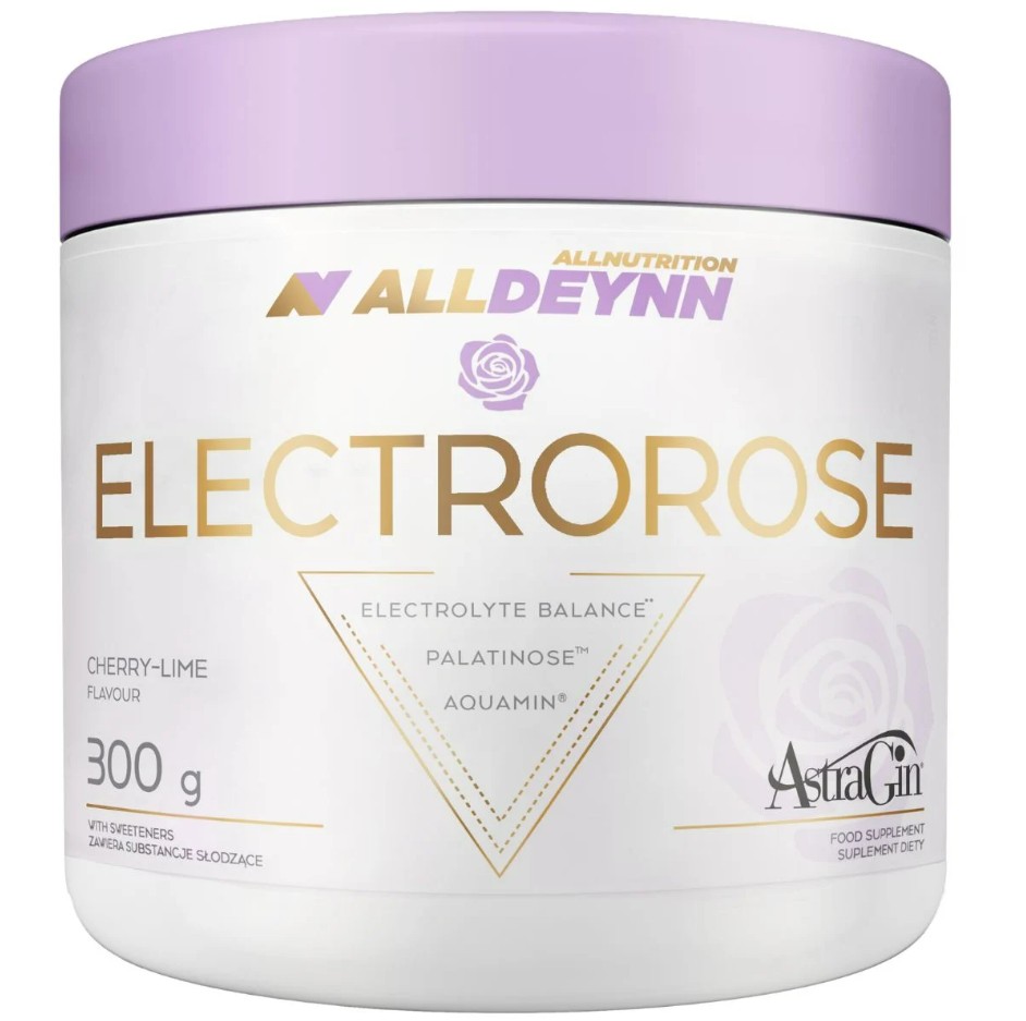 Allnutrition - AllDeynn Electrorose elektrolytdryck - Citron och lime, 300 g
