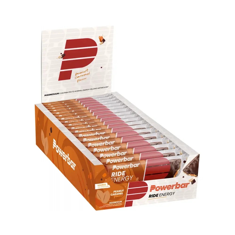 Powerbar - Ride energibar - Jordn&ouml;t och karamell, 990 g