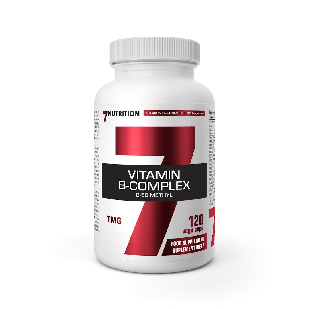 7Nutrition - B-Complex B50 Methyl - 120 Caps