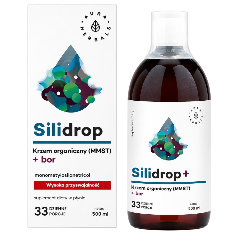 Aura Herbals - Silidrop+ Organic Silicon (MMST) + Boron