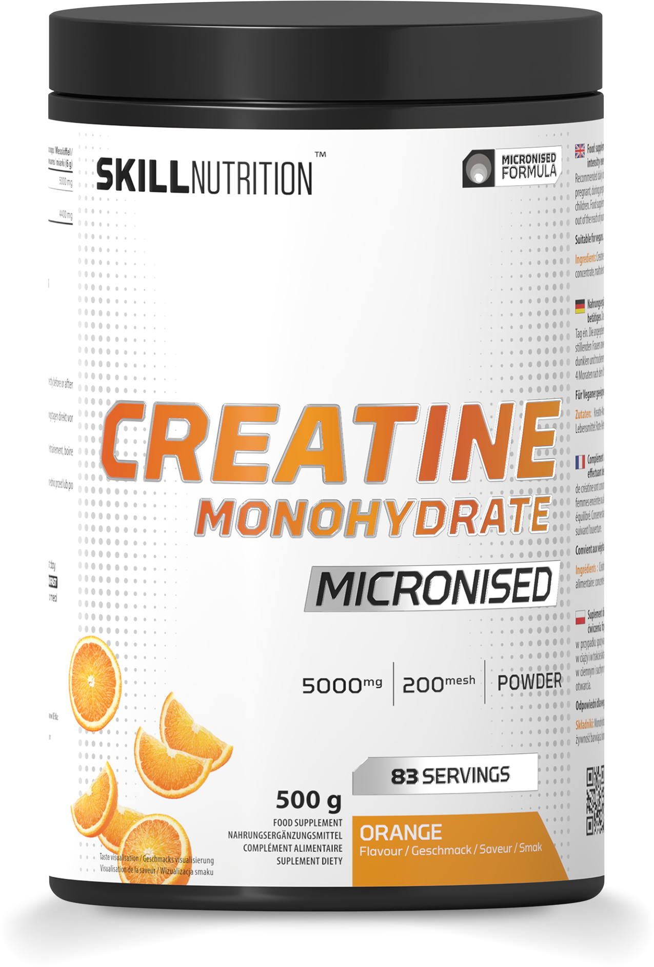 Skill Nutrition Mikroniserat kreatinmonohydrat