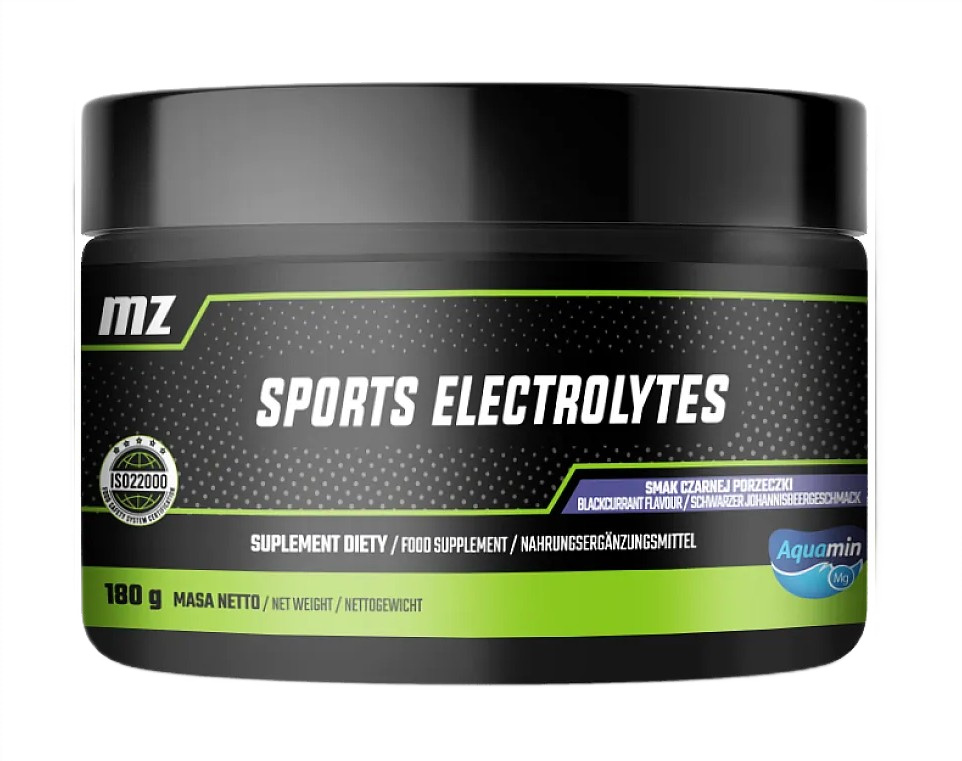 MZ - Sportelektrolyter - Svarta vinbär, 180 g
