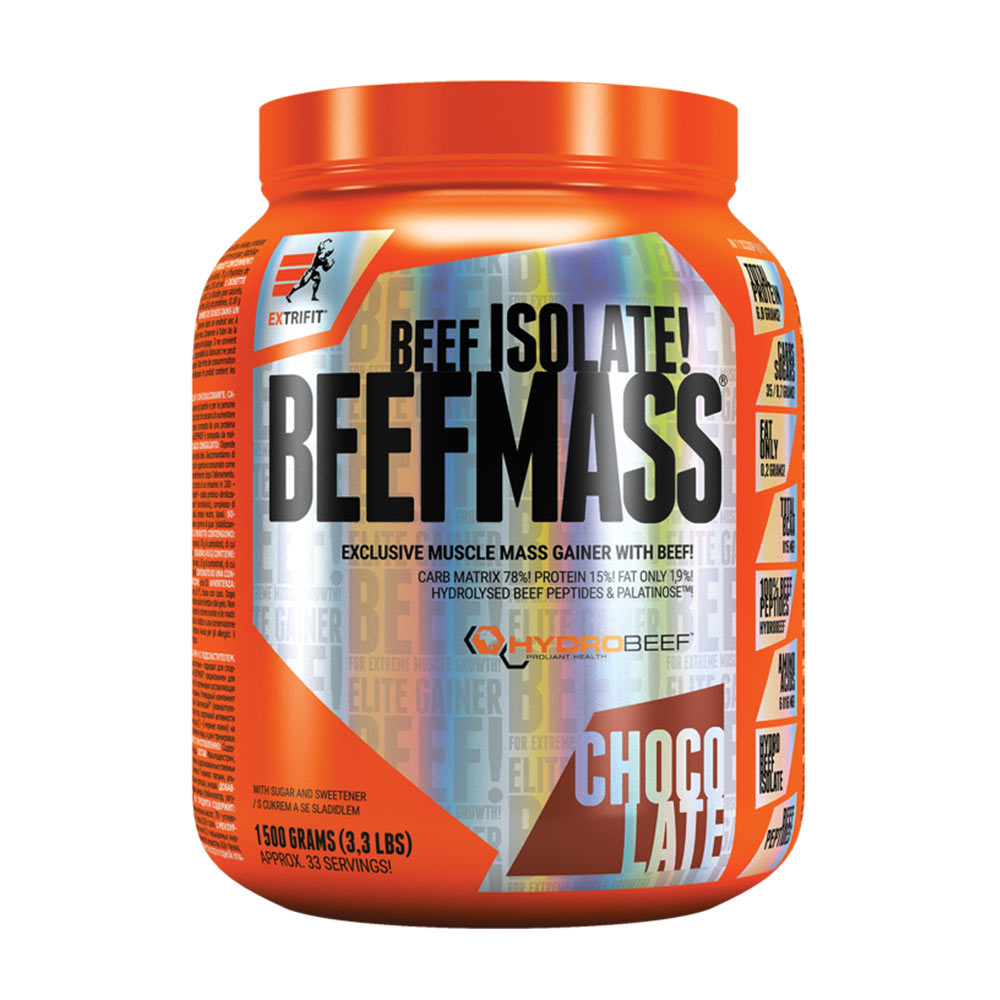 Extrifit Beefmass protein- och kolhydratpulver