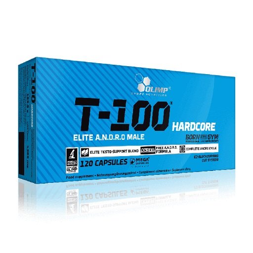 Olimp Labs - T-100 Hardcore Elite A.N.D.R.O Male - 120 Caps