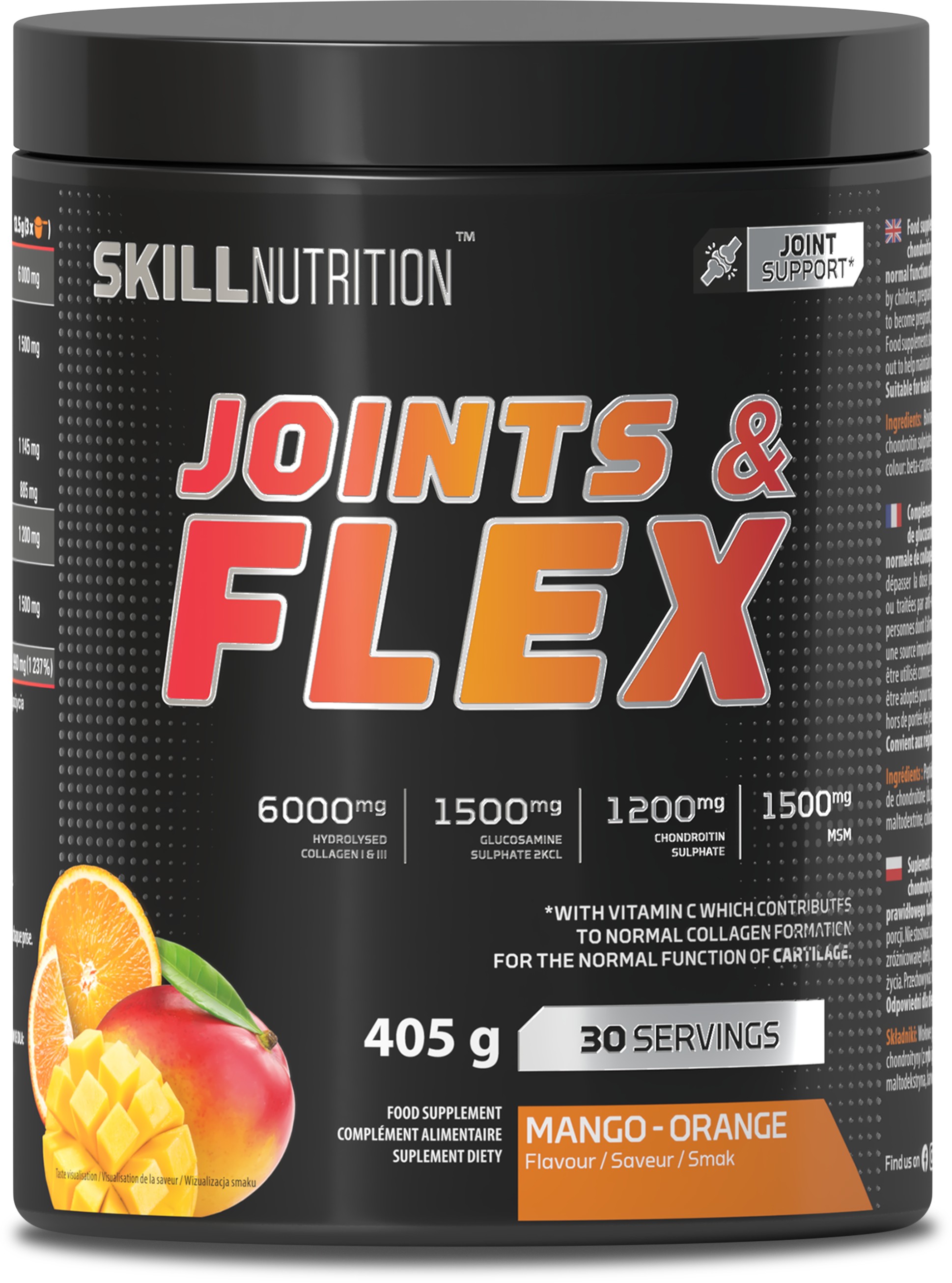Skill Nutrition Glukosamin kollagen och kondroitin