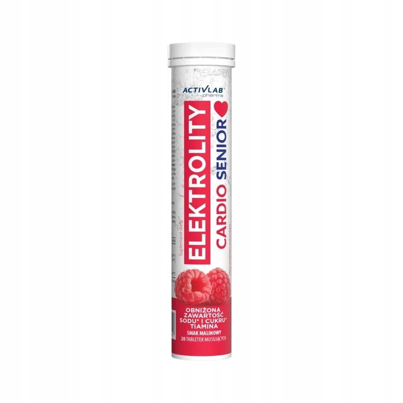 Activlab - Elektrolyter - Hallon, 20 brustabletter