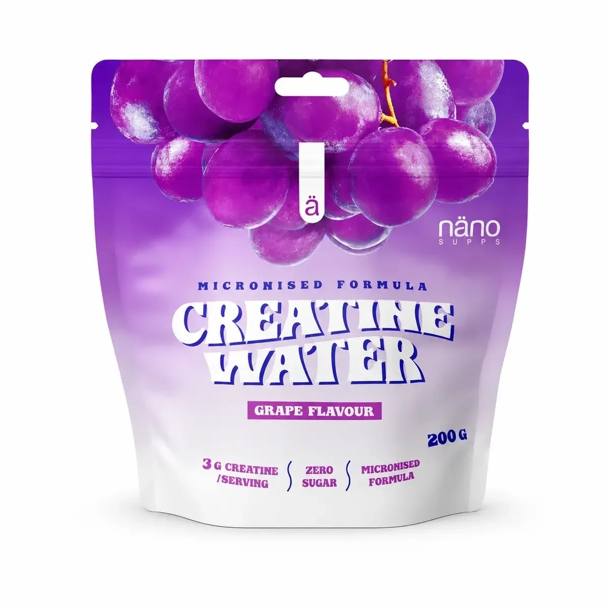 Nanosupps Kreatinvatten