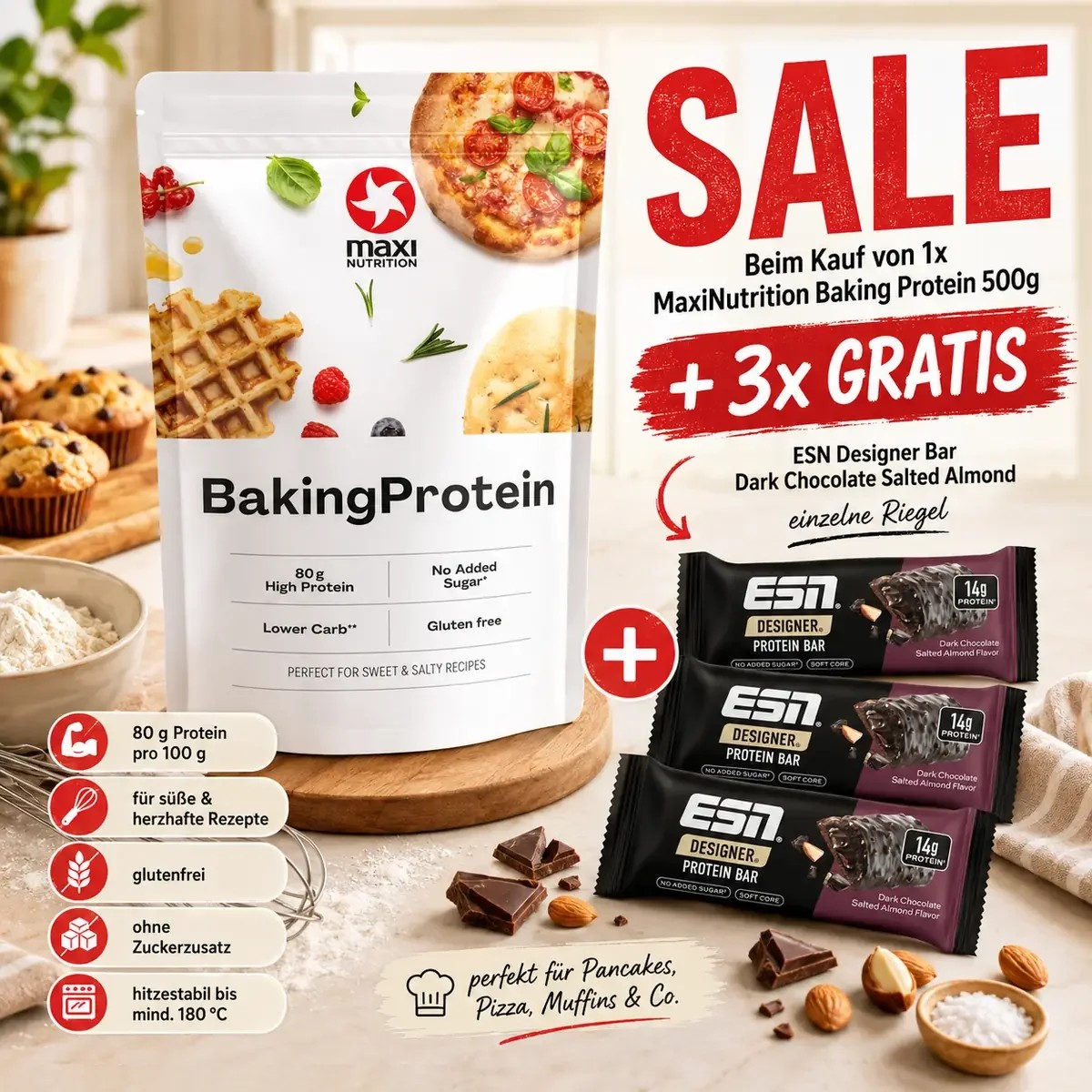 Maxinutrition Bakprotein