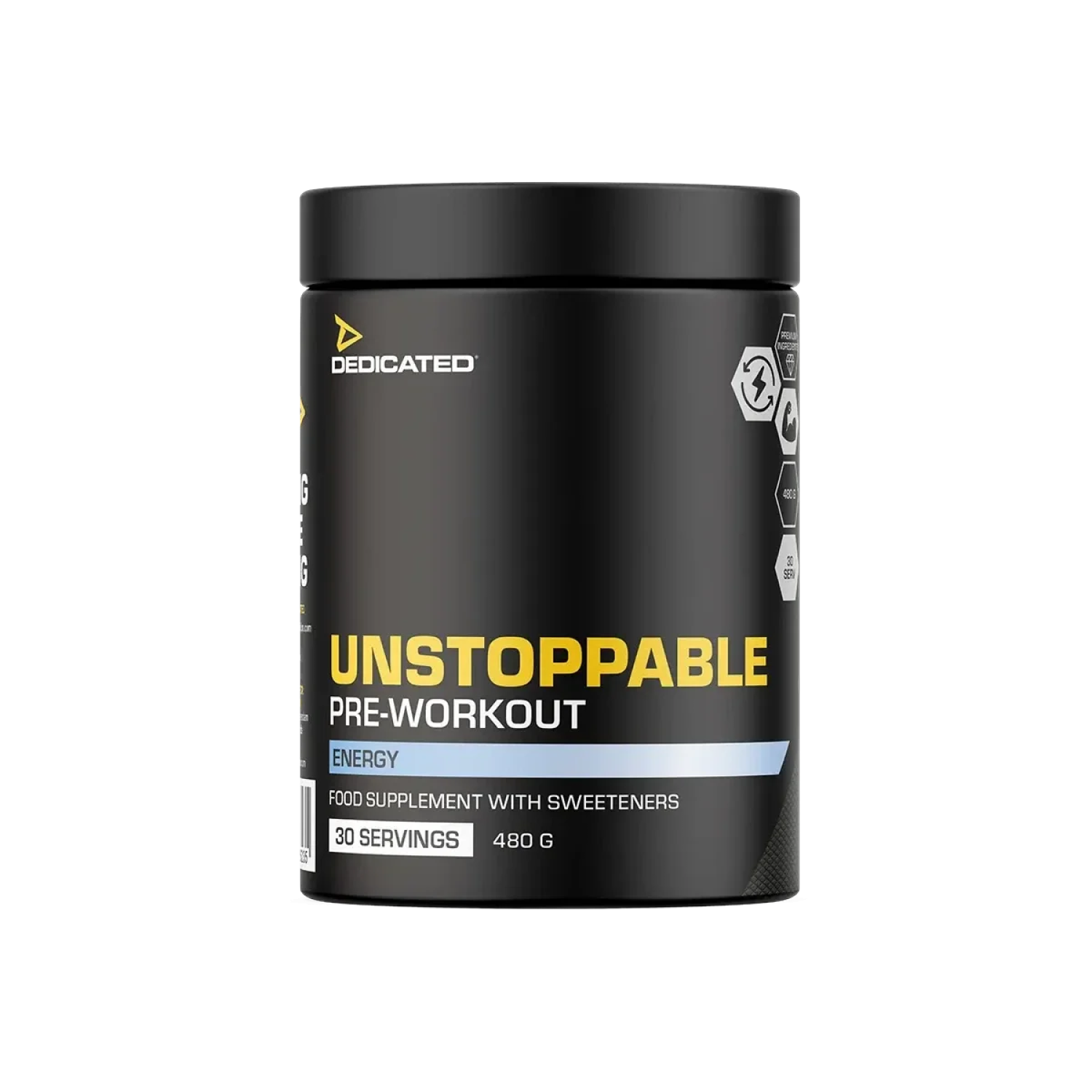 Dedicated Unstoppable pulver inför träning