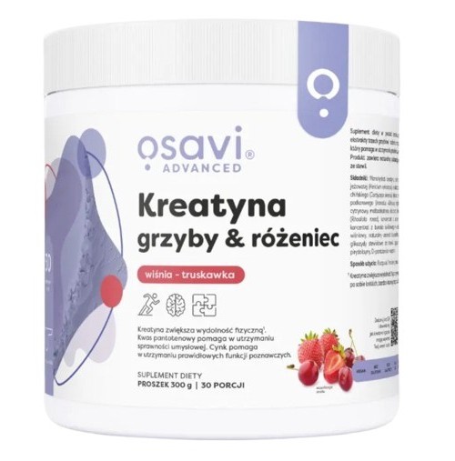 Osavi Kreatin med svampar och rosenrot