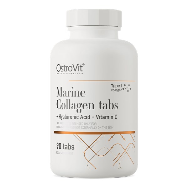 Ostrovit Marint kollagen med hyaluronsyra och Vitamin C