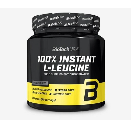 BioTechUSA L-leucin 100 % snabblösligt