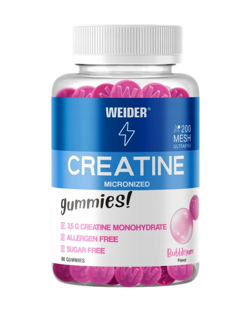 Weider Mikroniserat kreatin gummies 66 gummies