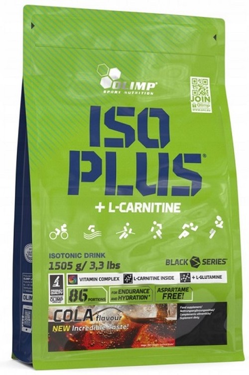 Olimp Labs - Iso Plus med L-karnitin, isotonisk dryck - Citrus och mango, 700 g