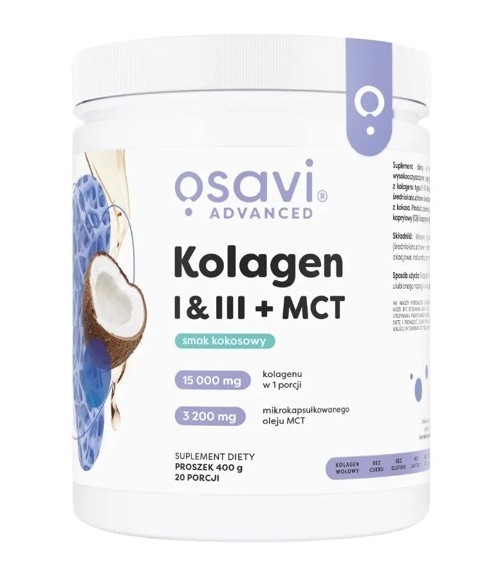 Osavi Kollagen typ I och III med MCT