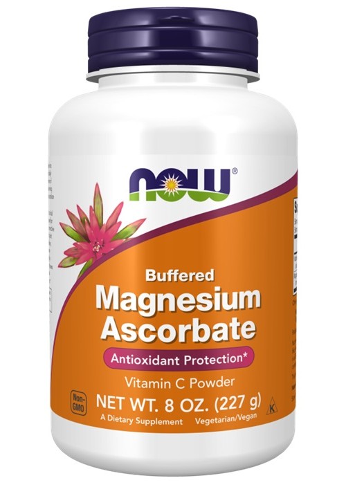 NOW Foods - Magnesium Ascorbate, Buffered Powder - 227g