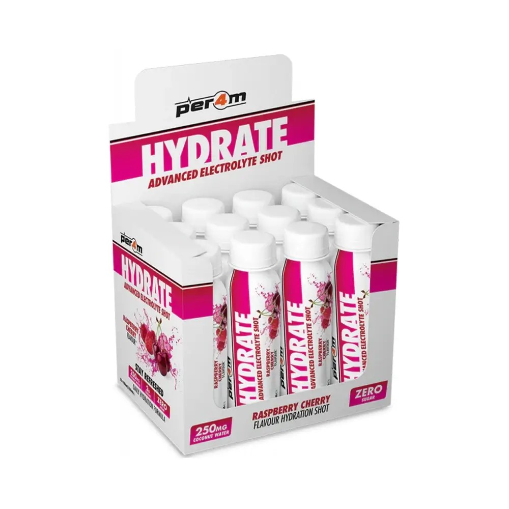 Per4m - Hydrate Advanced elektrolytshot - Jordgubb och svarta vinbär
