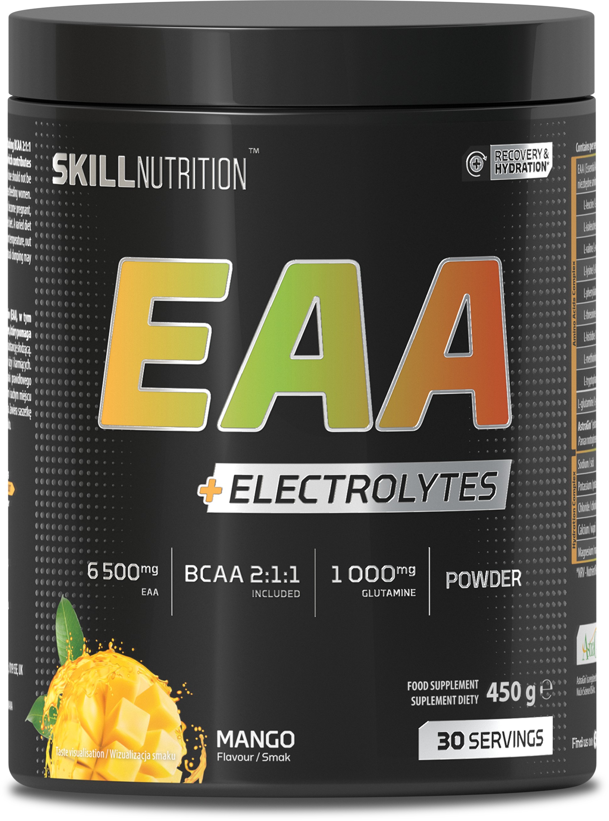 Skill Nutrition EAA och elektrolyter