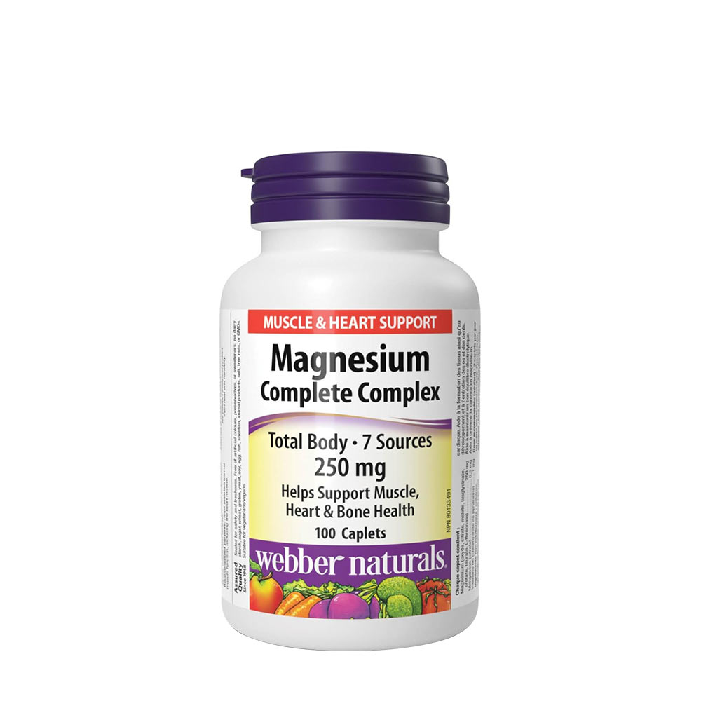 Webber Naturals Magnesium Complete Complex - 100 Caplets