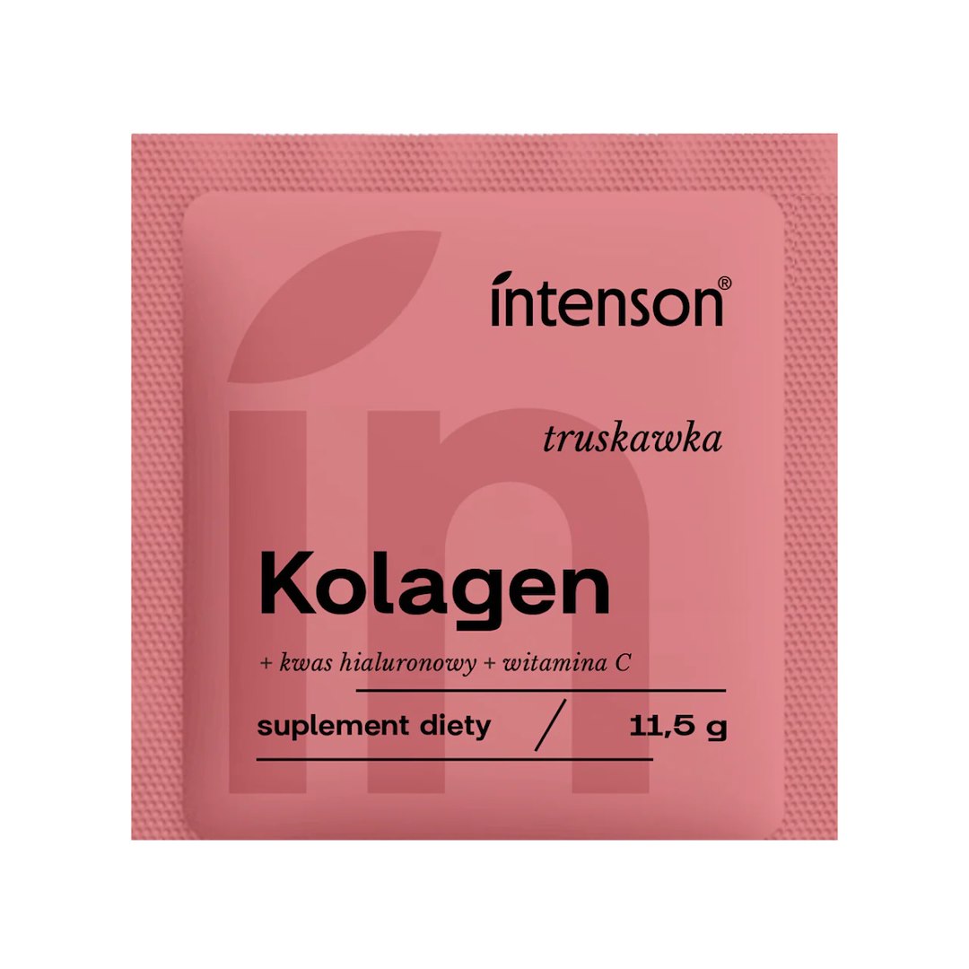 Intenson Kollagen med Vitamin C och hyaluronsyra 11 5 g portionspåsar