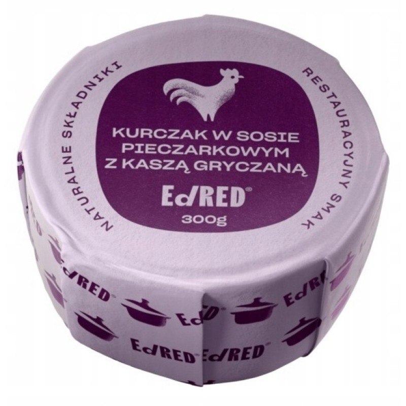 Ed/RED - Chicken in Mushroom Sauce with Buckwheat 300g